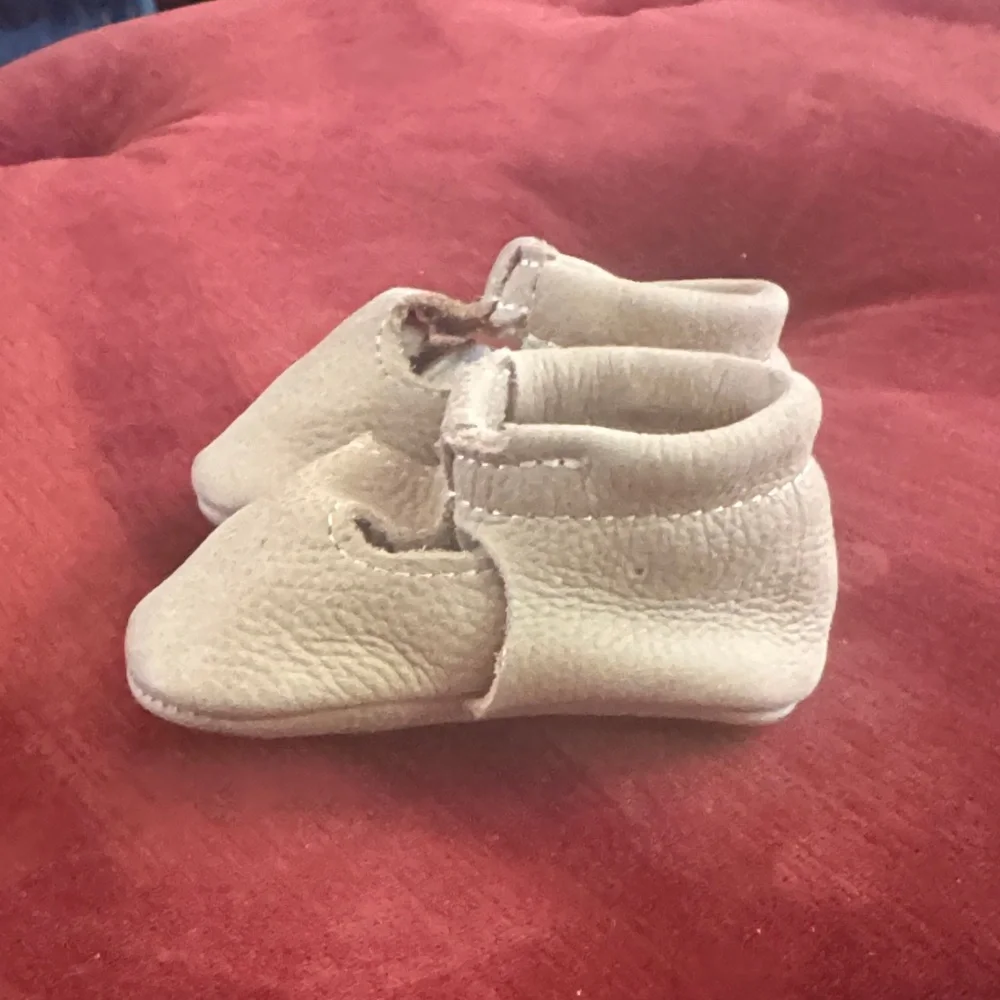 Freshly Picked Tan Moccasins for Kids